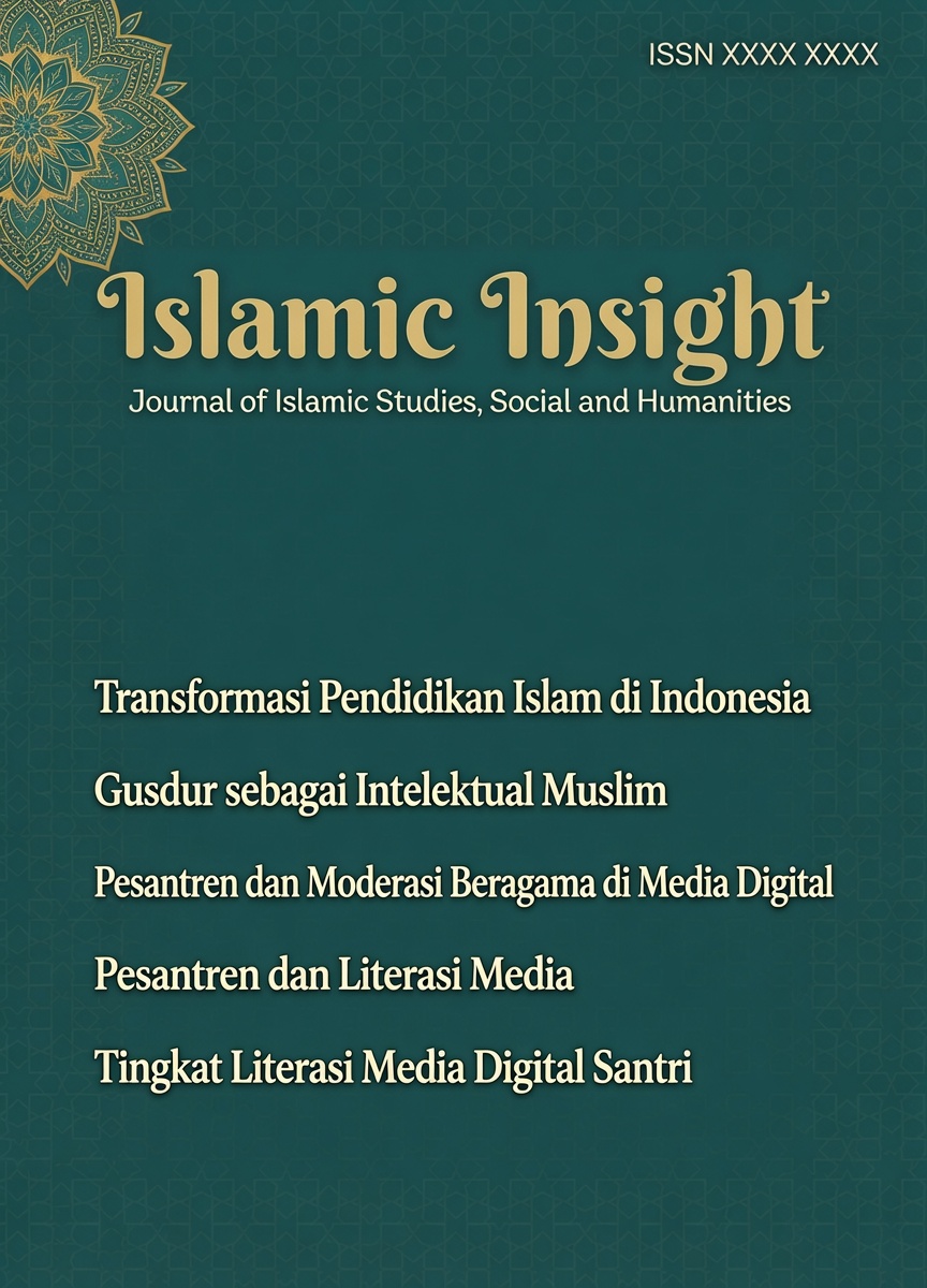 					Lihat Vol 1 No 01 (2026): Islamic Insight: Jurnal of Islamic Studies, Sosial and Humanities
				